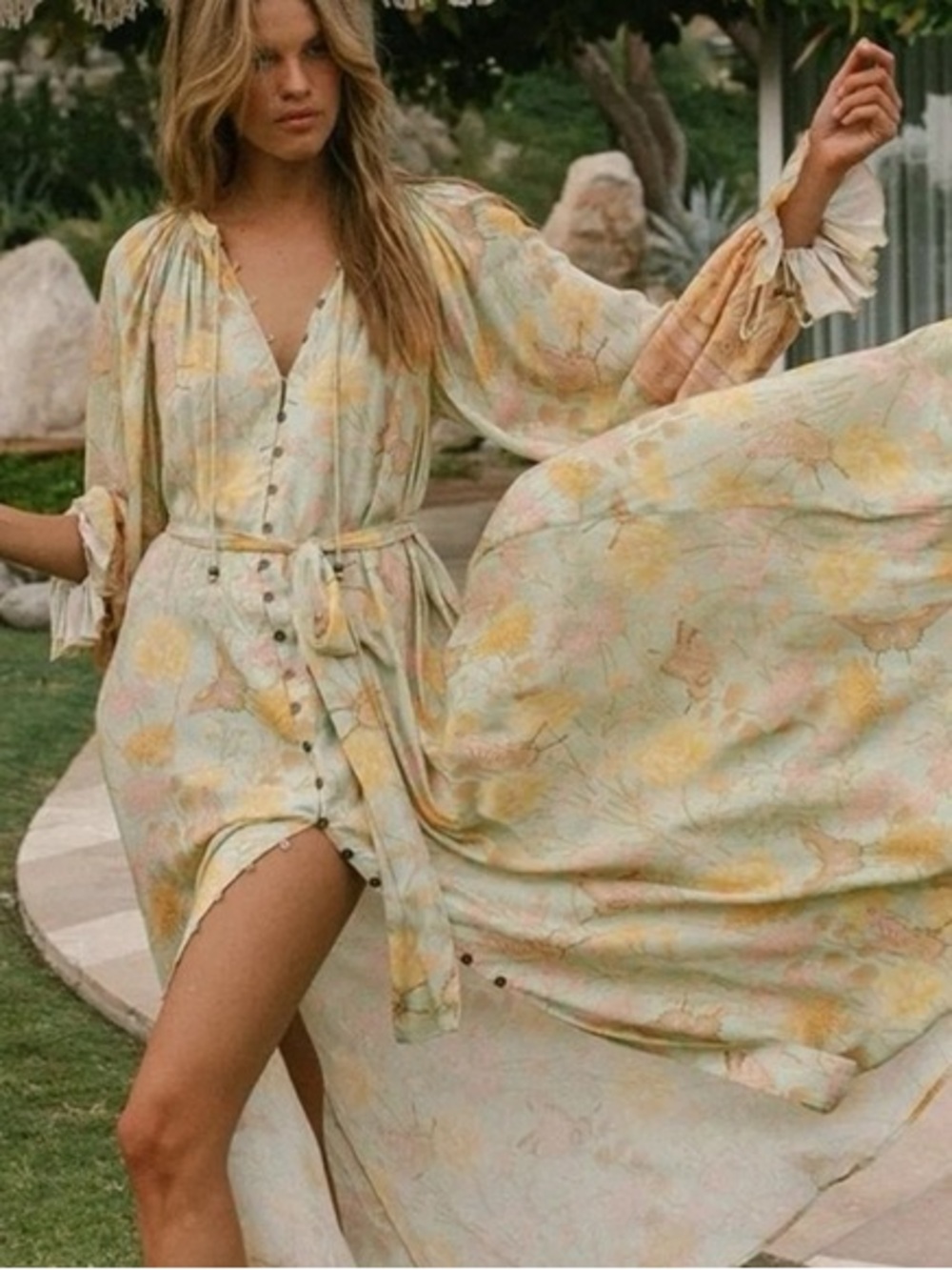 Spell butterfly gown - no tie